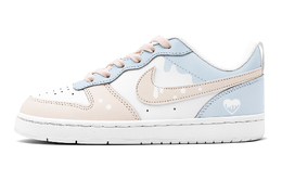 Кроссовки Nike Court Borough Skateboard Shoes Women's Low-Top Blue Pink bq5448-100(teams-奶油流心s-box) | ultra blue/fire orchid