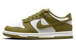 Кроссовки Nike Dunk Low “Pacific Moss” GS, зеленый fb9109-108 | white/green