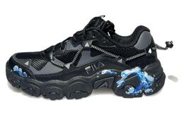 Кроссовки Fila Cat Claw Lifestyle Shoes Unisex Low-top Black, черный 1jm012570f-001(team240-海浪） | black