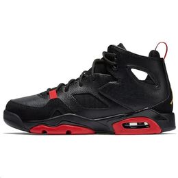 Кроссовки Jordan Flight Club 91 Last Shot GS, черный/красный 555472-067 | black/red