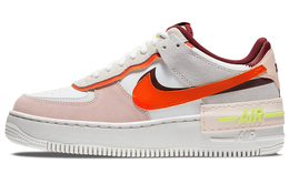 Кроссовки Nike Air Force 1 Low Shadow, белый/светло-розовый/оранжевый cu8591-600