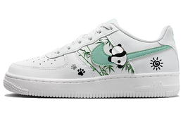 Кроссовки Nike Air Force 1 Skateboarding Shoes Women's Low-top Green/White, белый dv7762-104(team56-竹林熊猫) | white