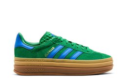 Adidas Кроссовки Wmns Gazelle Bold, цвет Green Blue Gum ie1370 | green blue gum