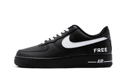 Кроссовки Nike Air Force 1 Skateboard Shoes Women's Low-Top Black White dd8959-001(team140-黑武士free) | black/white