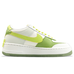 Кроссовки Nike Air Force 1 Skateboarding Shoes Women's Low-top Green/White, белый fn6335-101(team373-荧光小狗崽) | white