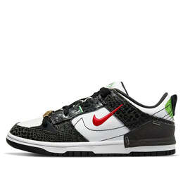 Кроссовки данк лоу срыв 2 Nike, черный dv1490-161 | black/white/green