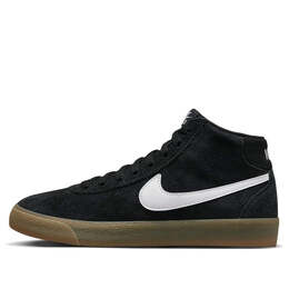 Кроссовки sb bruin высокие Nike, черный dr0126-002 | black/black/gum light brown/white