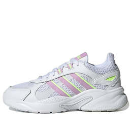Кроссовки neo crazychaos shadow Adidas, белый fz1289 | white/pink/green