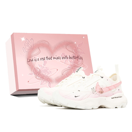 Кроссовки Nike TC 7900 Lifestyle Shoes Women's Low-top Pink, розовый dd9682-100(teamp-茉莉蝴蝶) | white/pink