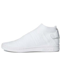 Кроссовки stan smith носок primeknit Adidas, белый cq2902 | white