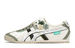 Кроссовки Onitsuka Tiger MEXICO 66 Lifestyle Shoes Unisex Low-top White/beige/green, зеленый d3k0n-0143(teama-薄荷玫瑰) | beige/green