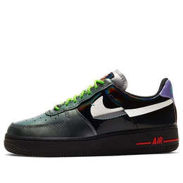 Кроссовки air force 1 low вандализированные Nike, серый ct7359-001 | grey/green