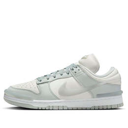 Кроссовки данк низкий поворот Nike, серебряный dz2794-004 | light silver/sail/white