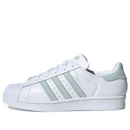 Кроссовки женские Adidas Superstar, белый ee7401 | white/light green
