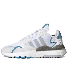 Кроссовки оригинальные nite jogger shoes Adidas, белый fx6904 | white/blue