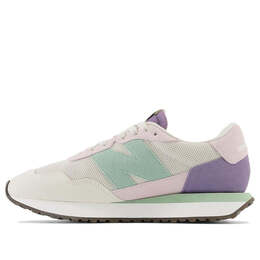 Кроссовки 237 New Balance, белый ws237tc | whitegreenpurple