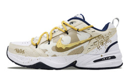 Кроссовки Nike Air Monarch 4 Chunky Sneakers Unisex Low-top White/Beige, светло-желтый 415445-102(team92-男女同款ten) | light yellow
