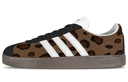 Кроссовки Adidas neo Vl Court Skateboarding Shoes Unisex Low-top Black, коричневый hq1802(teamy-男女款原始丛林棕黑) | dark brown
