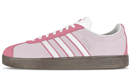 Кроссовки Adidas neo Vl Court Skateboarding Shoes Unisex Low-top White, розовый hq1802(teamy-男女款樱桃之恋粉白) | pink