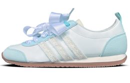 Adidas VS JOG 2.0 износостойкие и легкие повседневные низкие кроссовки унисекс сине-белого цвета ji2434(team417-夏日芭蕾) | blue white