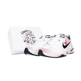 Кроссовки Nike Air Monarch 4 Chunky Sneakers Unisex Low-Top Black 415445-102(team298-破碎羽翼s-box) | white