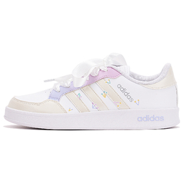 Кроссовки Adidas Neo Breaknet Skateboard Shoes Women's Low-Top Pink White fx8725(teamthree-糖果甜心黄紫) | chalk white