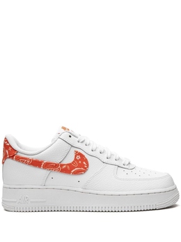 Nike кроссовки Air Force 1 Low Orange Paisley, белый dj9942 | белый