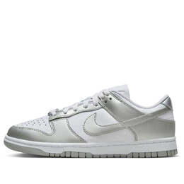 Кроссовки данк лоу Nike, белый fv1311-100 | white/metallic silver/blue joy