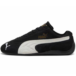 Кроссовки Puma Speedcat Lifestyle Shoes Unisex Low-top Black/powder, черный 398846-01(teamh-男女款念s-box) | unisex black powder coat