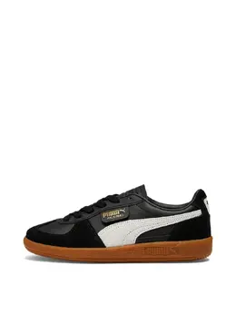Кожаные кроссовки Палермо Puma, черный 26994004 | puma black-feather gray-gum