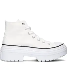 Высокие кроссовки на каблуке с выступами Converse, белый a10364c | weiß
