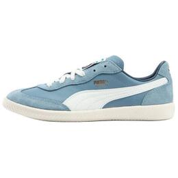 Кроссовки Puma Liga Skateboarding Shoes Unisex Low-top Light Blue/White/White, голубой 356999-23 | light blue/white/white
