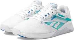 Кроссовки Reebok Women's Nano X4, цвет White/Unleashed Green/Kinetic Blue 9916914 | white/unleashed green/kinetic blue