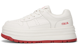 Кроссовки Kappa Skateboarding Shoes Women's Low-top Red, белый k0e25cc55j-012a | white