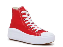 Кроссовки Chuck Taylor All Star Move High-Top Sneaker Converse, красный 565917 | red