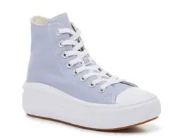 Кроссовки Chuck Taylor All Star Move High-Top Sneaker Converse, синий 577251 | lilacpewterblue