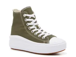 Кроссовки Chuck Taylor All Star Move High-Top Sneaker Converse, зеленый 577253 | utilitygreen