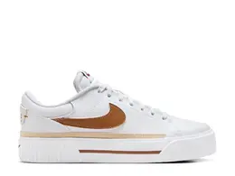 Кроссовки Court Legacy Lift Sneaker Nike, белый 576511 | white_tan