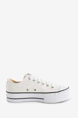 Кроссовки Huck Taylor All Star Lift Ox Converse, белый n04-816 | white/black