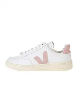Низкие кроссовки Veja Leder V 12, цвет weiß/rosa 16121965 | weiß/rosa