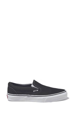 Женские классические спортивные кроссовки без шнуровки Vans, черный 463-568 | black