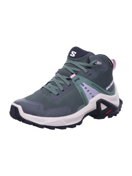 Кроссовки Salomon Sportschuhe X RAISE MID GTX J, зеленый 5029089 | grün