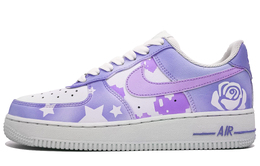 Кроссовки Air Force 1 для скейтбординга, унисекс, низкие, темно-фиолетовый Nike cw2288-111(team400-怦然心动男女款紫简) | lilac