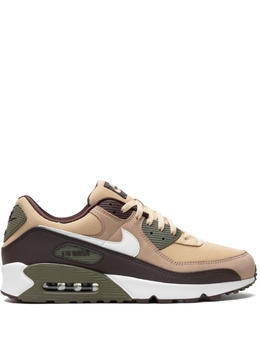 Кроссовки Nike Air Max 90, бежевый/темно-зеленый fb9658200 | нейтральный цвет