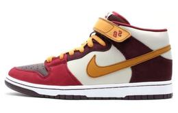 Кроссовки SB Dunk Mid Vapor Nike, цвет Red Yellow 314383-671 | red yellow