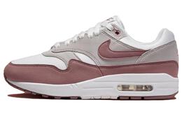 Кроссовки женские Air Max 1 '87 Smokey Mauve Women's Nike, белый/серый/красный dz2628-104 | white gray red