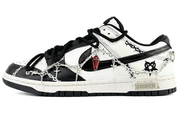 Кроссовки Nike Dunk Skateboard Shoes Unisex Low-Top White dd1391-100(team45-血色荆棘) | black