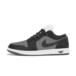 Баскетбольные кроссовки Air 1 Vintage Unisex Low-Top Grey Jordan 553558-152(team210-熊猫2.0) | black