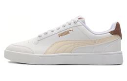 Кроссовки для скейтбординга Shuffle Unisex Low-top White/Gold Puma 309668-29 | white gold