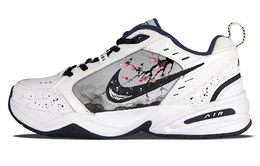 Кроссовки Nike Air Monarch 4 Chunky Sneakers Unisex Low-Top Black 415445-102(team58-梅花) | white